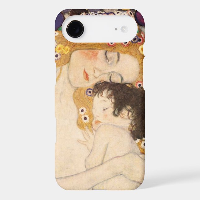 Gustav Klimt Mother And Child Case-Mate iPhone Case (Back)