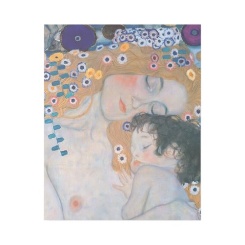 Gustav Klimt _ Mother and Child Gallery Wrap