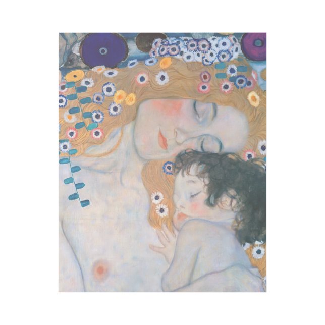 Gustav Klimt - Mother and Child Gallery Wrap (Front)