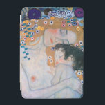 Gustav Klimt - Mother and Child iPad Mini Cover<br><div class="desc">Mother and Child (detail of Three Ages of Woman) - Gustav Klimt,  Oil on Canvas,  1905</div>