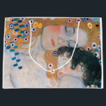 Gustav Klimt - Mother and Child Large Gift Bag<br><div class="desc">Mother and Child (detail of Three Ages of Woman) - Gustav Klimt,  Oil on Canvas,  1905</div>