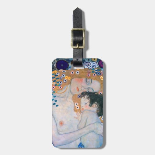 Gustav Klimt _ Mother and Child Luggage Tag