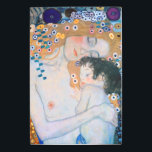 Gustav Klimt - Mother and Child Metal Print<br><div class="desc">Mother and Child (detail of Three Ages of Woman) - Gustav Klimt,  Oil on Canvas,  1905</div>