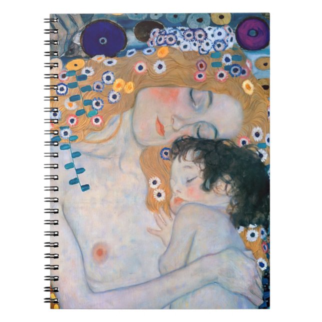 Gustav Klimt - Mother and Child Notebook (Front)