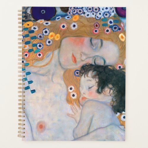 Gustav Klimt _ Mother and Child Planner