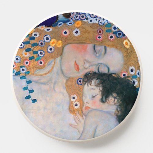 Gustav Klimt _ Mother and Child PopSocket