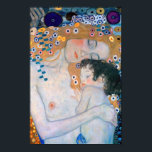 Gustav Klimt - Mother and Child Poster<br><div class="desc">Mother and Child (detail of Three Ages of Woman) - Gustav Klimt,  Oil on Canvas,  1905</div>