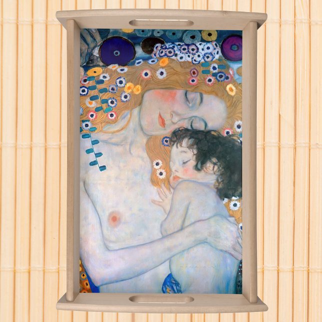 Gustav Klimt - Mother and Child Serving Tray (Creator Uploaded)