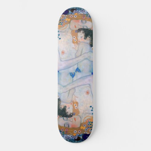 Gustav Klimt _ Mother and Child Skateboard