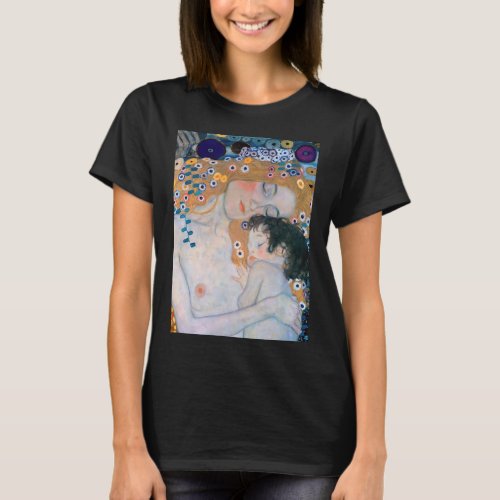 Gustav Klimt _ Mother and Child T_Shirt