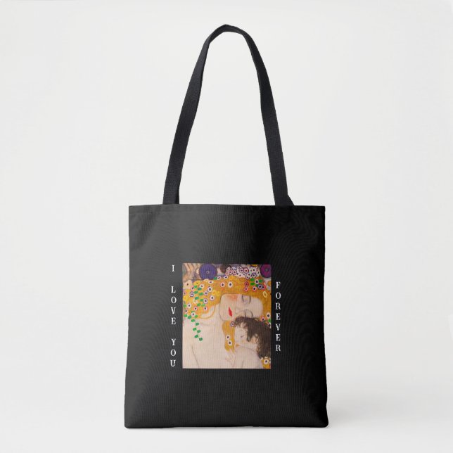 Gustav Klimt - Mother and Child  Tote Bag (Front)