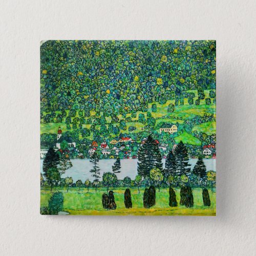 Gustav Klimt _ Mountain Slope at Unterach Button