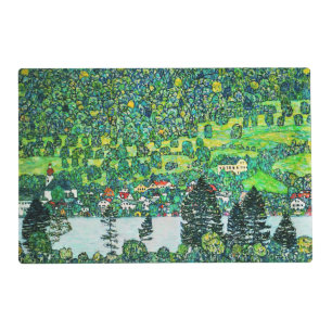 Gustav Klimt - Mountain Slope at Unterach Placemat