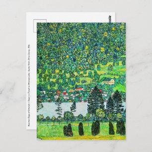 Gustav Klimt - Mountain Slope at Unterach Postcard
