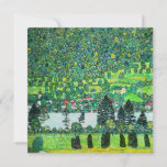 Gustav Klimt - Mountain Slope at Unterach Thank You Card<br><div class="desc">Mountain Slope at Unterach / Slope in a Forest on Attersee Lake - Gustav Klimt,  Oil on Canvas,  1916</div>