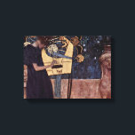 Gustav Klimt - Music Canvas Print<br><div class="desc">Music by Gustav Klimt. Great painting titled Music, made by Gustav Klimt. About Gustav Klimt Gustav Klimt was an Austrian Symbolist painter and one of the most prominent members of the Vienna Secession movement. He became one of the founding members and president of the Wiener Sezession in 1897 and of...</div>