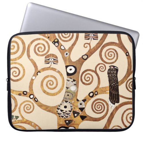 Gustav Klimt Mystical Tree Laptop Sleeve