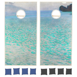 Gustav Klimt - On Lake Attersee Cornhole Set