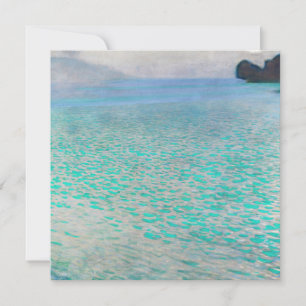 Gustav Klimt - On Lake Attersee Invitation