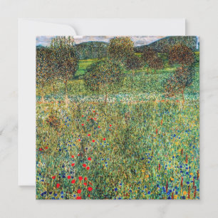 Gustav Klimt - Orchard Invitation