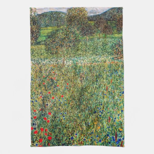 Gustav Klimt _ Orchard Kitchen Towel