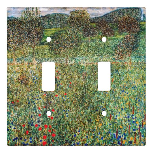 Gustav Klimt _ Orchard Light Switch Cover