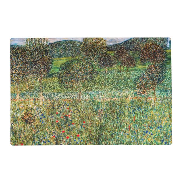 Gustav Klimt - Orchard Placemat (Front)