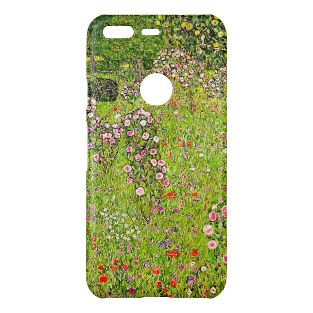 Gustav Klimt Orchard with Roses Uncommon Google Pixel Case (Back)