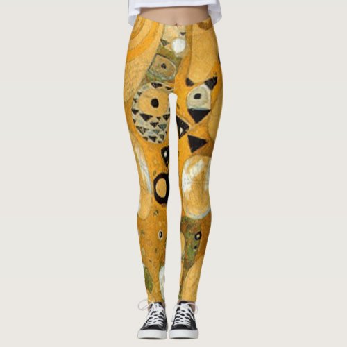 Gustav Klimt Owl In A Tree Leggings