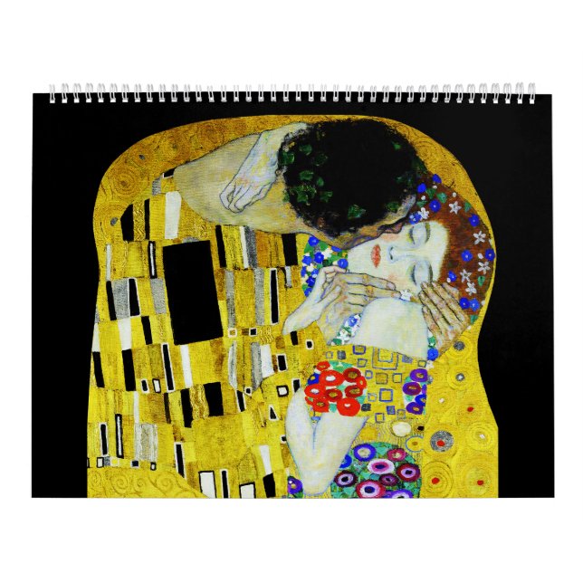 Gustav Klimt painting art Calendar (Cover)