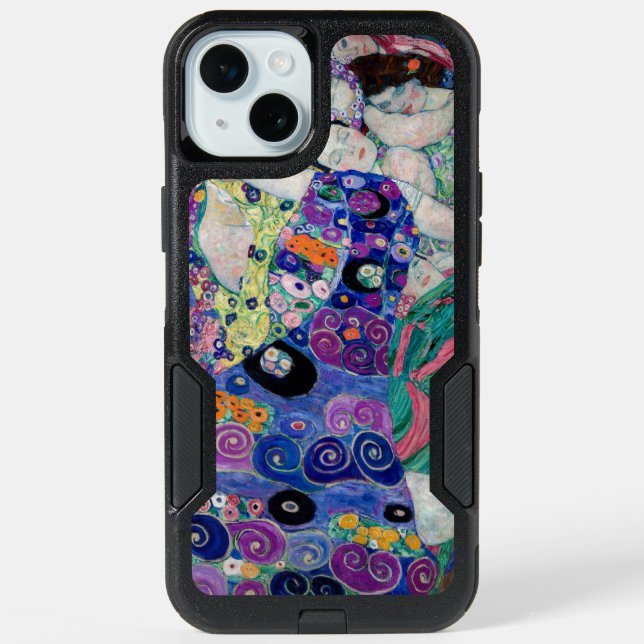 Gustav Klimt Painting The Virgin iPhone 15 Plus Case (Back)