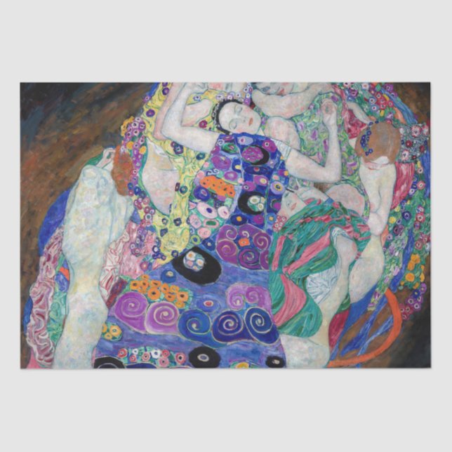 Gustav Klimt Painting The Virgin Tissue Paper (Front)