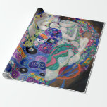 Gustav Klimt Painting The Virgin Wrapping Paper<br><div class="desc">Gustav Klimt's The Virgin (1913)</div>