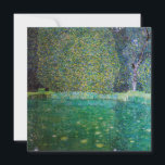 Gustav Klimt - Park of Schloss Kammer am Attersee Invitation<br><div class="desc">Pond of Schloss Kammer on Attersee / The Park of Schloss Kammer am Attersee - Gustav Klimt,  Oil on Canvas,  1910</div>