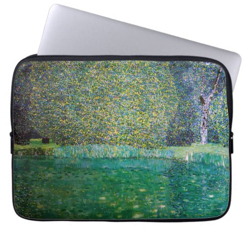 Gustav Klimt _ Park of Schloss Kammer am Attersee Laptop Sleeve