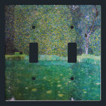 Gustav Klimt - Park of Schloss Kammer am Attersee Light Switch Cover<br><div class="desc">Pond of Schloss Kammer on Attersee / The Park of Schloss Kammer am Attersee - Gustav Klimt,  Oil on Canvas,  1910</div>
