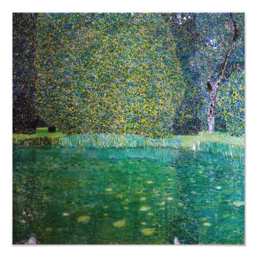 Gustav Klimt _ Park of Schloss Kammer am Attersee Photo Print