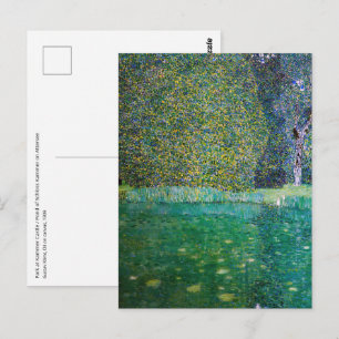 Gustav Klimt - Park of Schloss Kammer am Attersee Postcard