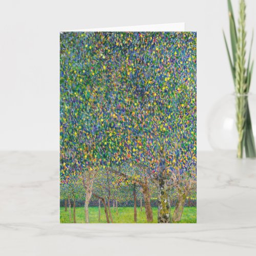 Gustav Klimt _ Pear Tree Card