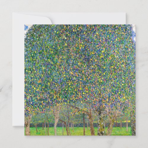 Gustav Klimt _ Pear Tree Invitation