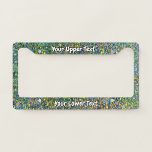 Gustav Klimt - Pear Tree License Plate Frame