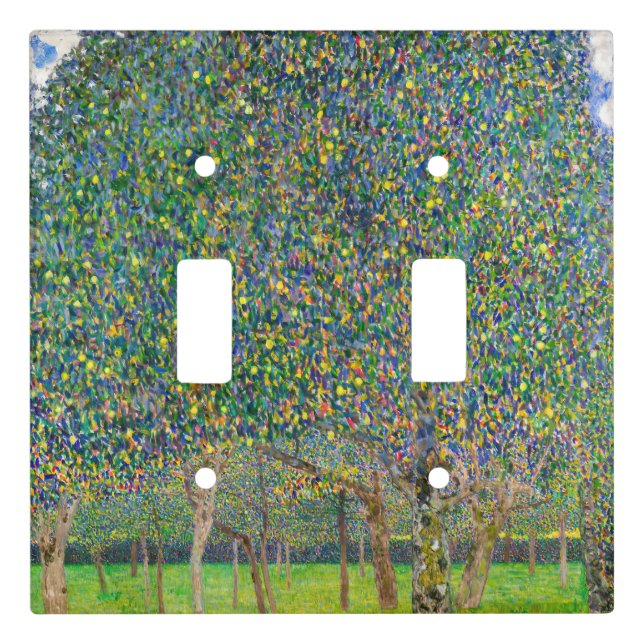 Gustav Klimt - Pear Tree Light Switch Cover (Front)