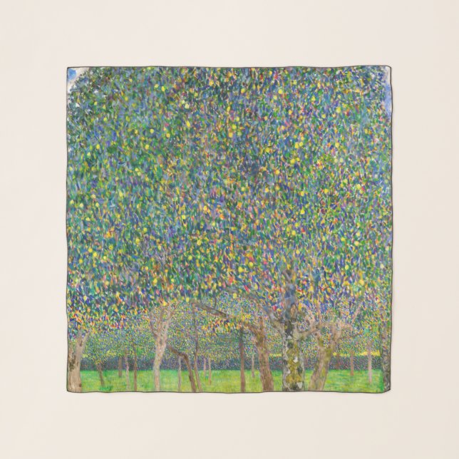 Gustav Klimt - Pear Tree Scarf (Front)