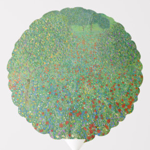 Gustav Klimt - Poppy Field Balloon