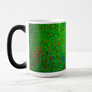 Gustav Klimt Poppy Field Color Morph Mug