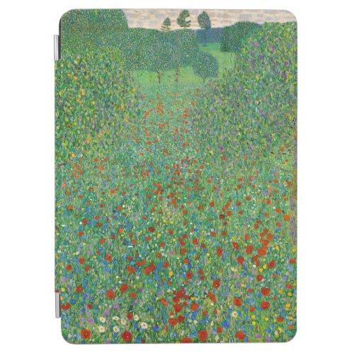Gustav Klimt _ Poppy Field iPad Air Cover