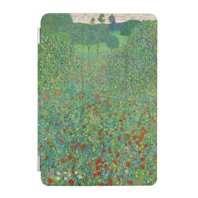 Gustav Klimt - Poppy Field iPad Mini Cover (Front)