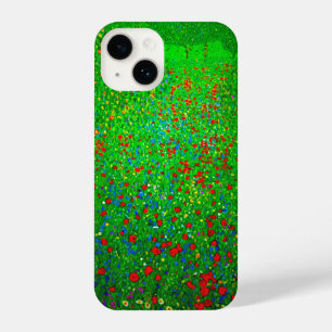 Gustav Klimt Poppy Field iPhone 14 Case