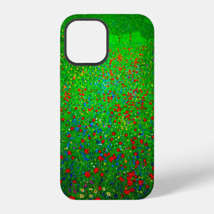 Gustav Klimt Poppy Field iPhone 12 Case