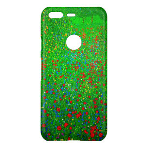 Gustav Klimt Poppy Field Uncommon Google Pixel Case